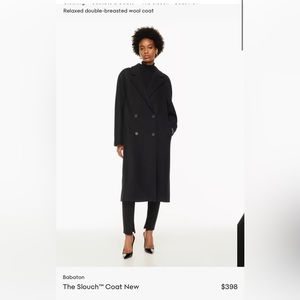 Aritzia Babaton Slouch Coat brand new with tags